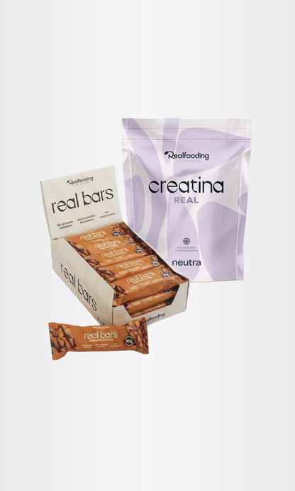 Pack Real Bar Cacahuete (15 UDS) + Proteína Neutra