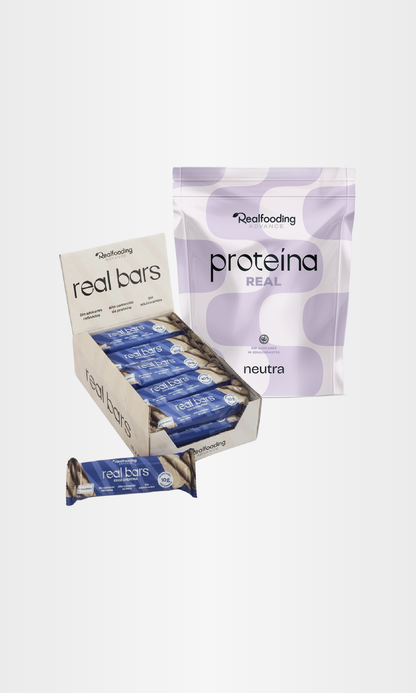 Pack Real Bar Coco (15 UDS) + Proteína Neutra