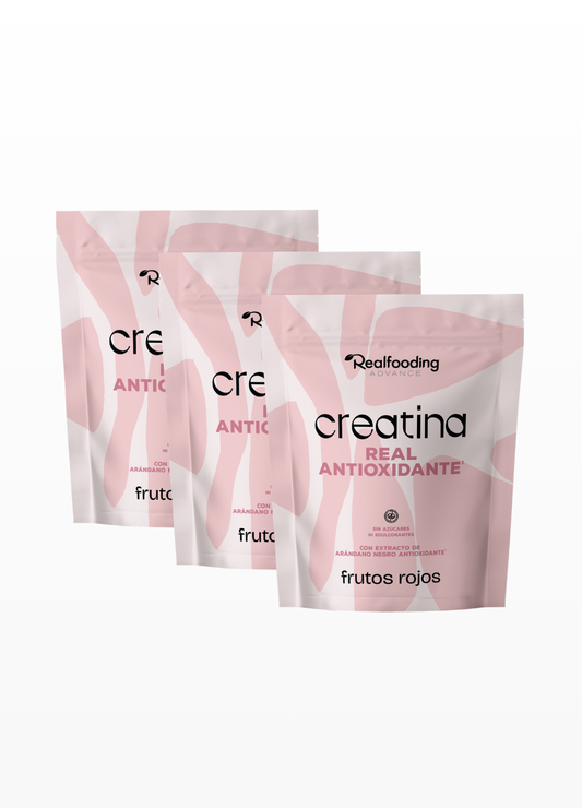Creatina Real Frutos Rojos - Pack 3 Unidades