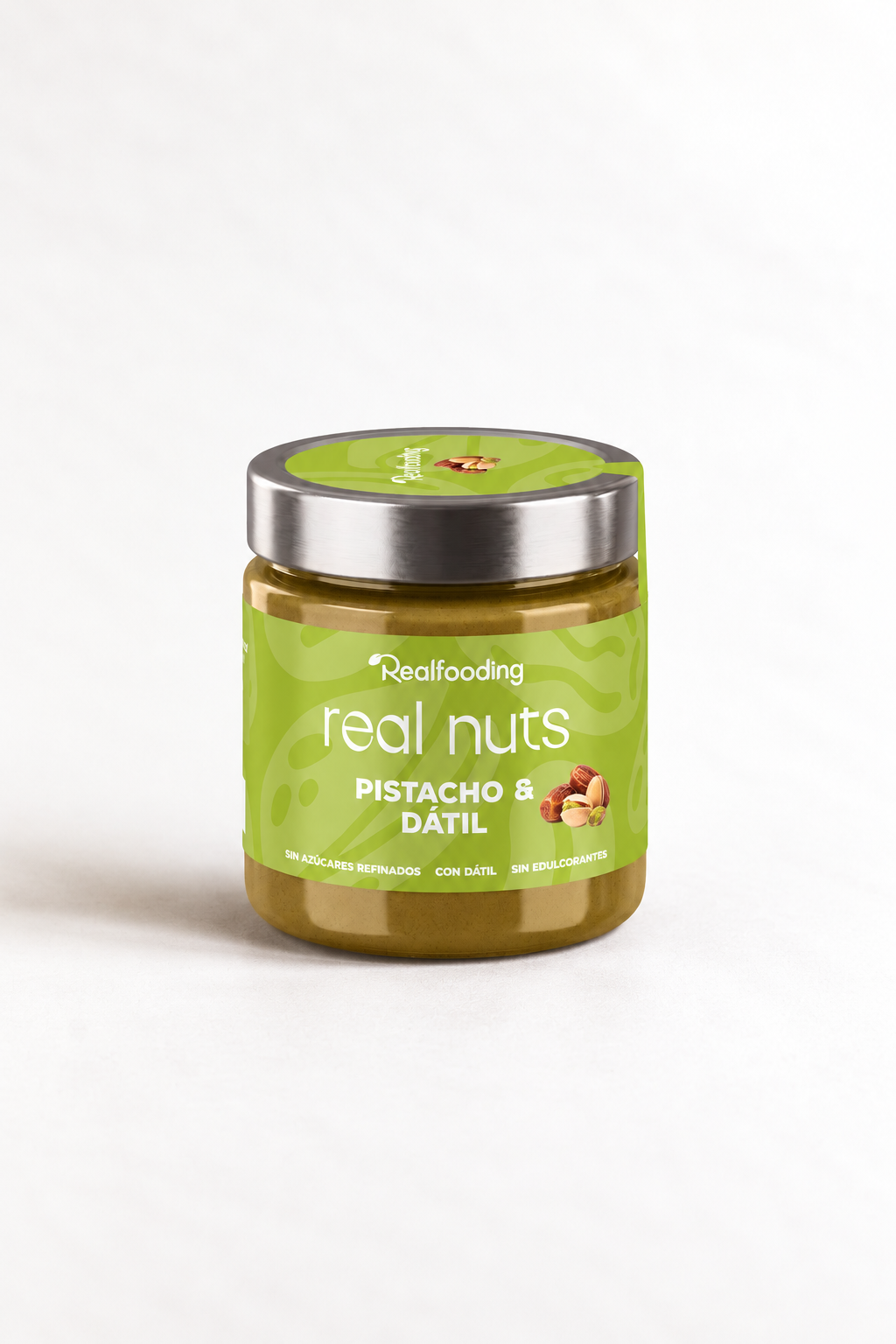 Crema de pistachos con anacardos y dátil