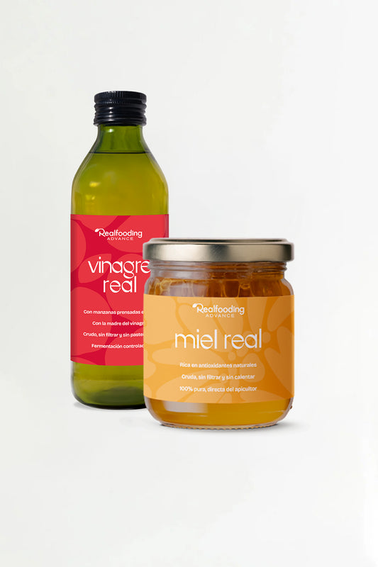 Vinagre Real de Manzana + Miel Real