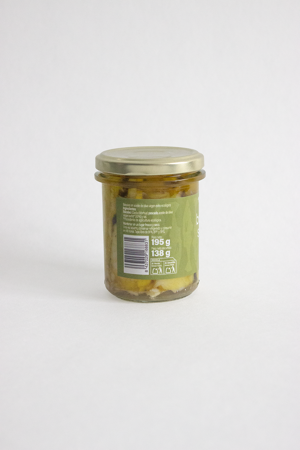 Bacalao salvaje en AOVE