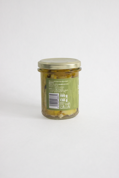 Bacalao salvaje en AOVE