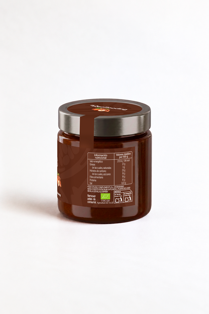 Crema de avellanas con dátiles y cacao