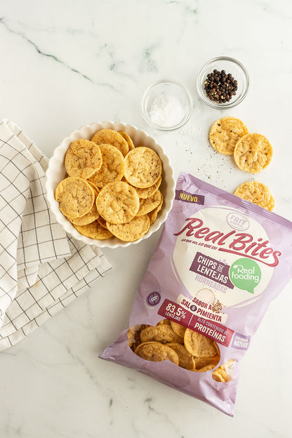 Real Bites Sal & Pimienta - Pack 3 Unidades