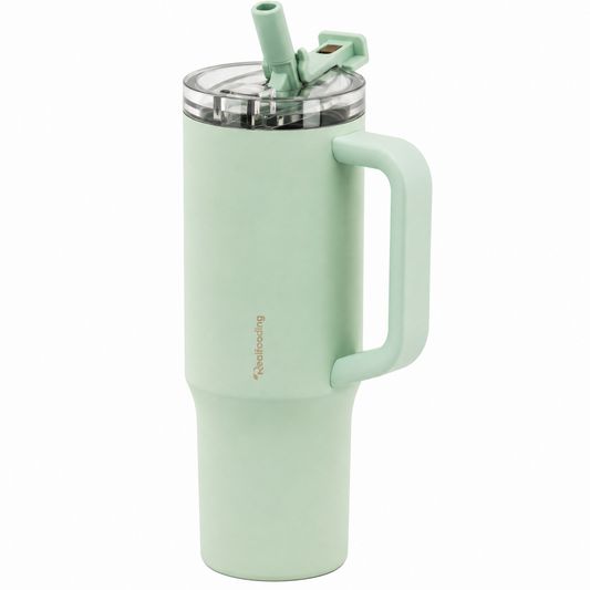 Tumbler isotérmico con asa - Verde