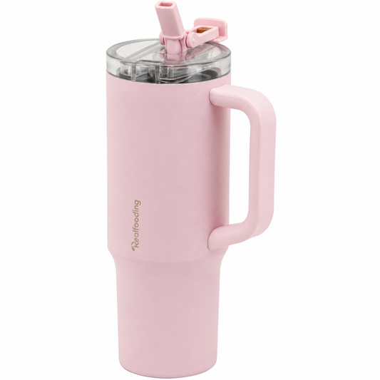 Tumbler isotérmico con asa - Rosa