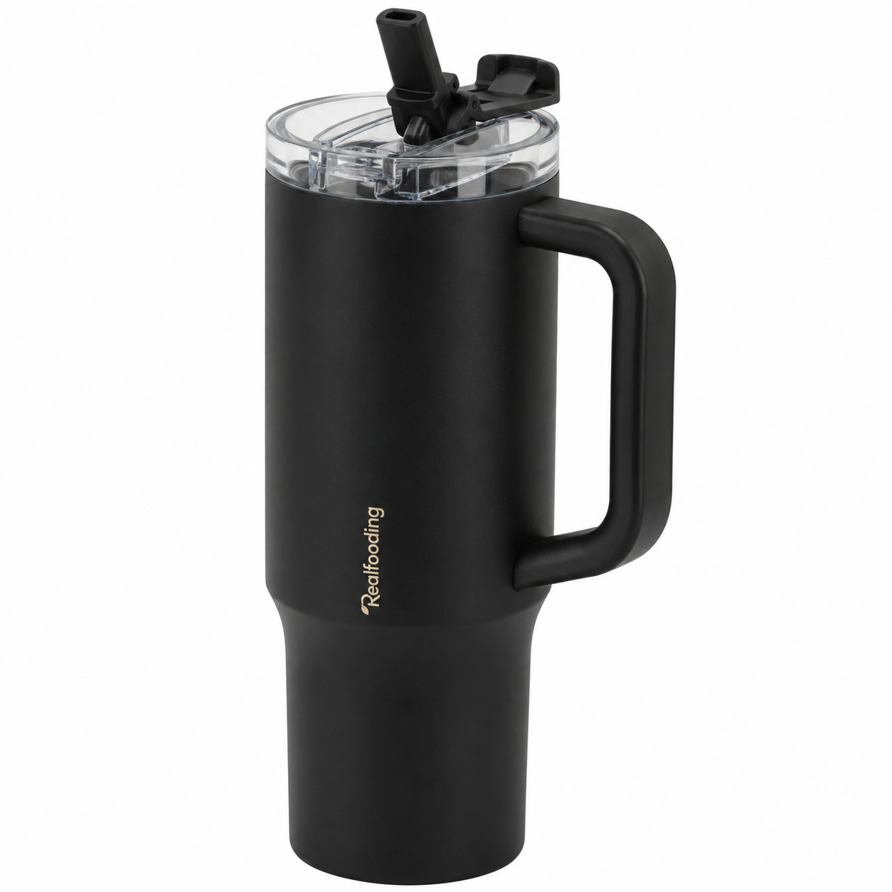 Tumbler isotérmico con asa - Negro