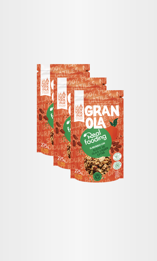 Granola con Ralladura de Naranja y Dátil - Pack 3 Unidades