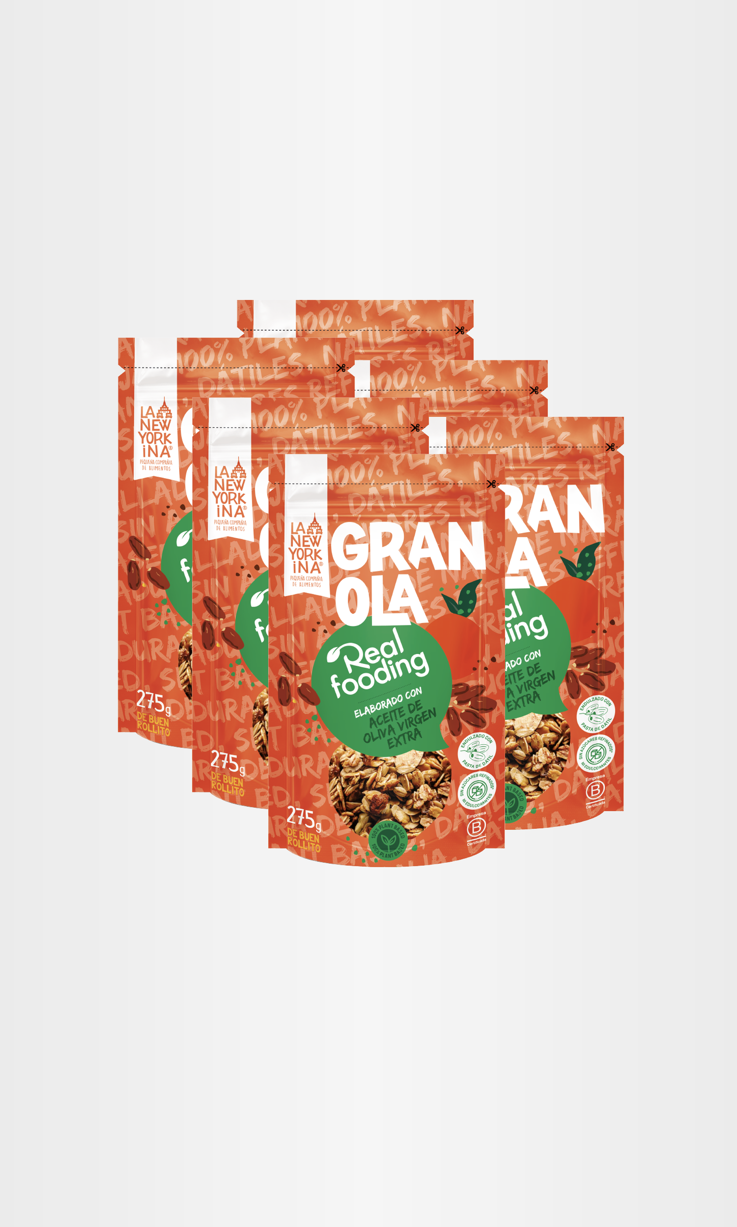 Granola con Ralladura de Naranja y Dátil - Pack 6 Unidades