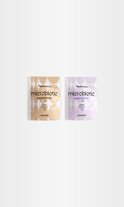 Pack Microbiotic Neutro & Microbiotic Cacao