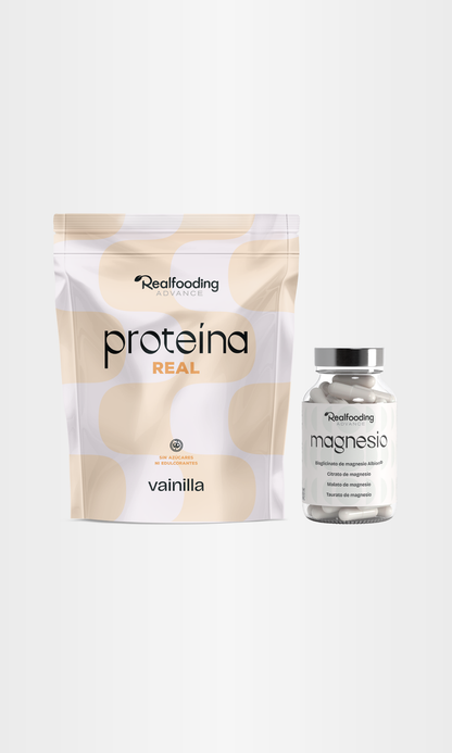 Pack Magnesio + Proteína Sabor Vainilla