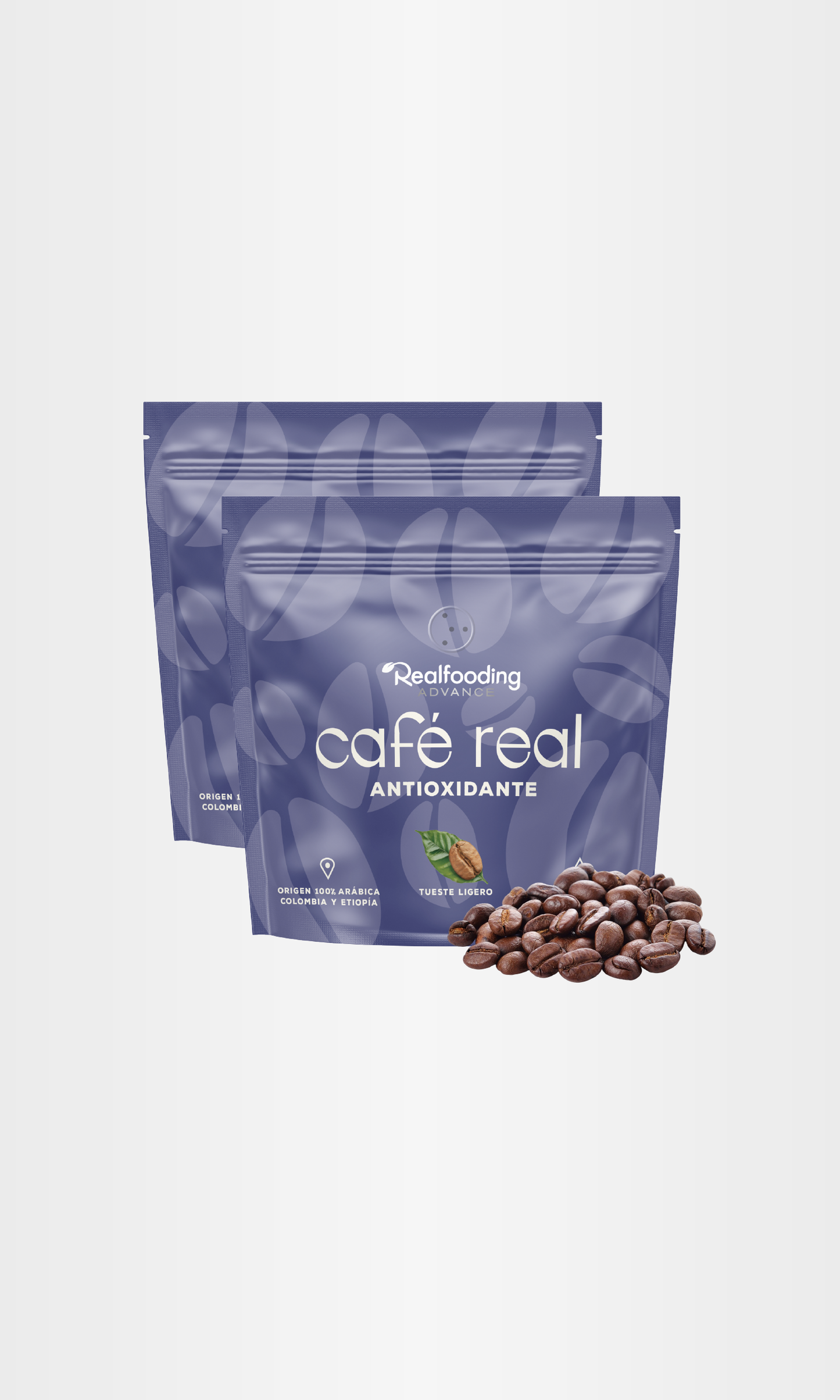 Café Real Antioxidante en grano - Pack 2 unidades