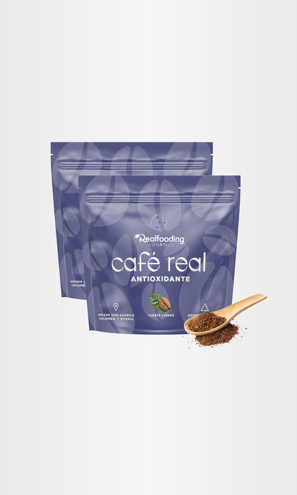 Café Real Antioxidante molido - Pack 2 unidades