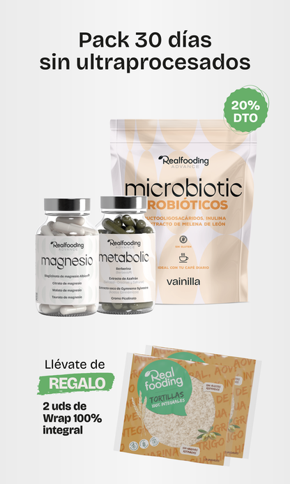 Pack Reto 30 días sin ultraprocesados