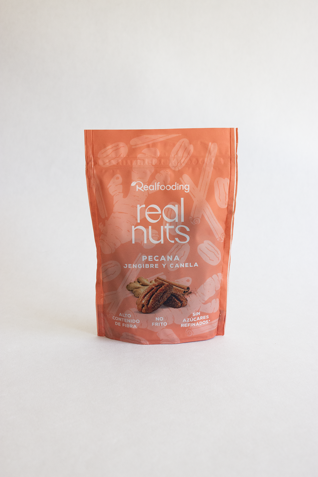 Real Nuts - Nuez pecana con canela y jengibre