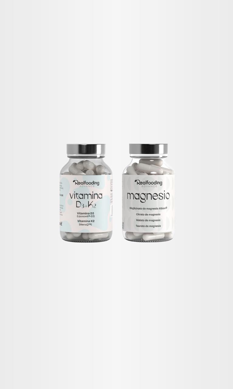 Pack Vitamina D3+k2 + Magnesio