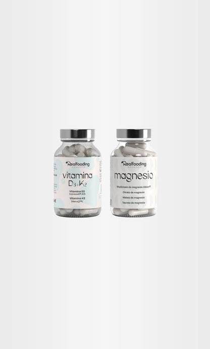 Pack Vitamina D3+k2 + Magnesio