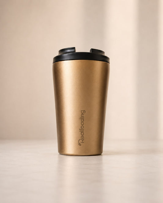 Vaso Térmico Metalizado - Dorado