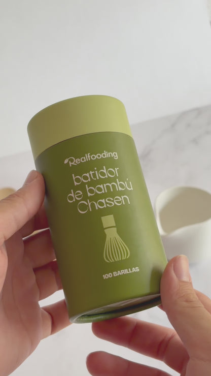 Batidor de Bambú Chasen 100 varillas