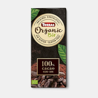 Chocolate Orgánico Negro 100% Cacao